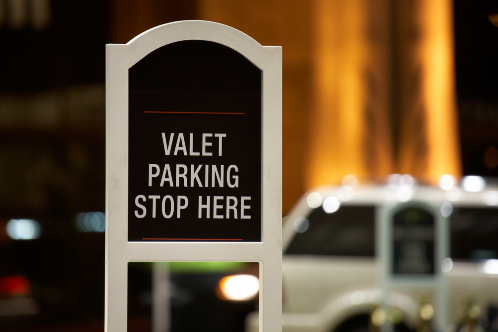 Valet Parking at The Palace Pier